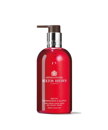 Molton Brown Festive Frankincense & Allspice Fine Liquid Hand Wash 300ml New Version - Buy Online on GoSupps.com