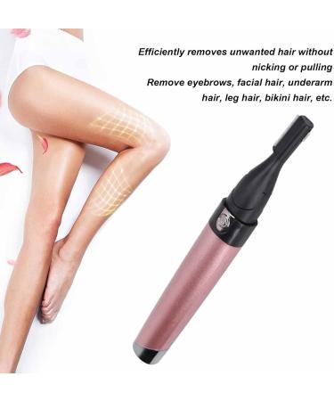 Kikumi Electric Eyebrow Trimmer WATERPROVEN PENE Shape Flexible Shaving Face Hair Remover for Use Home Travel Use Pink - Buy Online on GoSupps.com