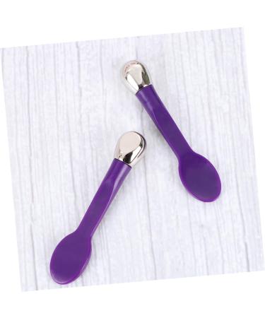 2pcs Skin Care Tools Set - Mini Makeup Spoon & Eye Massager | Beauty Scoop & Face Mask Spoon for Flawless Skin - Buy Online on GoSupps.com