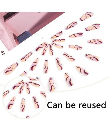 False Nails Exquisite Nail Tablets Glossy Nail Patches for Woman Girl Nail Care Home Salon - Buy Online on GoSupps.com