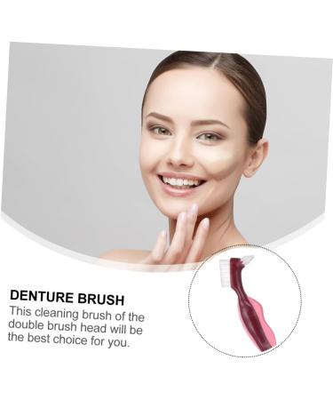 Beaupretty 3-Piece Double-Headed Toothbrush Set for Prosthesis Care | Effective Cleaning Brush for Dentures & Prosthetics - Buy Online on GoSupps.com