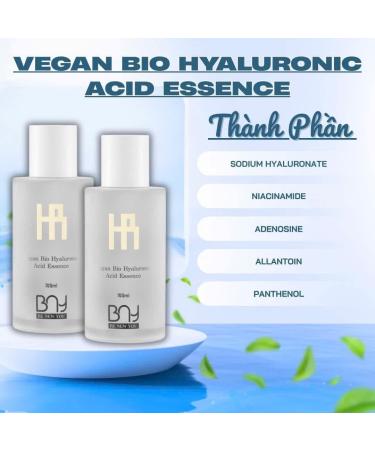BNY- SERUM HA BNY Vegan Hyaluronic Acid Serum 100ml Korean Skincare with Niacinamide and Panthenol - Buy Online on GoSupps.com