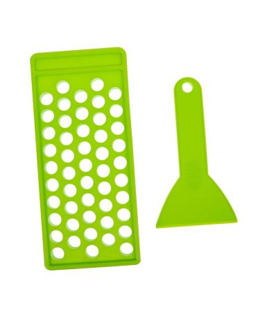 SUBOFAN ABOOFAN 2Pcs 50 Holes Kit Craft Molds Business Tubes Containers Spatula For Smooth Application