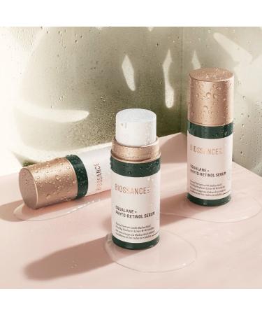 Biossance Squalane + Phyto-Retinol Serum with Bakuchiol, Niacinamide & Hyaluronic Acid - 1.0 oz | Anti-Aging & Sun Damage Treatment | Safe for Sensitive Skin - Buy Online on GoSupps.com