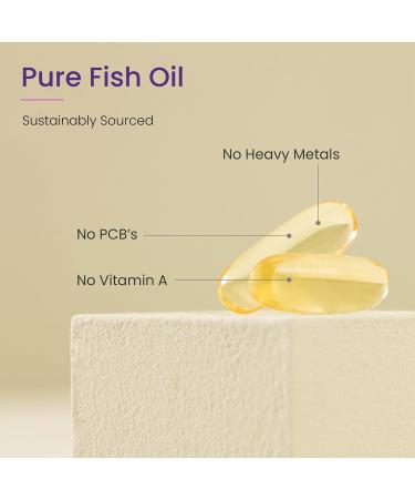 Proceive Omega 3 Conception for Men & Women Trying for a Baby - EPA & DHA High Strength Pure Fish Oil Tablets - 60 Capsules - 2000mg Fish Oil per Dose - Sustainably Sourced No PCBs No Heavy Metals Omega 3 Conception: Men & Women (60 Capsules) - Buy Online on GoSupps.com