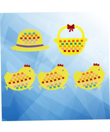 Amosfun 5pcs Tobots Chicken Puzzle Toys - Easter Non-Woven Basket & Party Supplies - Buy Online on GoSupps.com