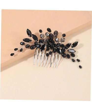 MAGICLULU Bridal Hair Side Comb Side Hair Combs Wedding Hair Comb Hair Pins Gold Hair Clips Wedding Rhinestone Hair Comb Bride Hair Accessories for Women Bridal Hair Comb The Flowers Hairpin - Buy Online on GoSupps.com