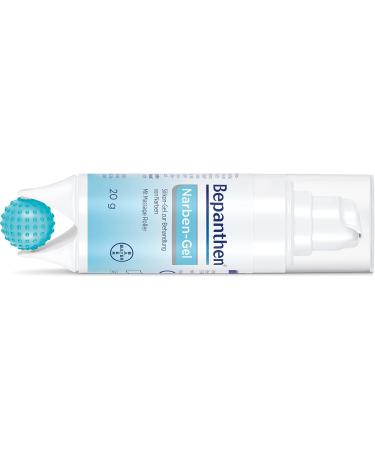 Bayer Bepanthen Scar Gel 20g - Smoother Less Noticeable Scars with Massage Roller | Relieves Itching & Tension | Ships Internationally - Buy Online on GoSupps.com