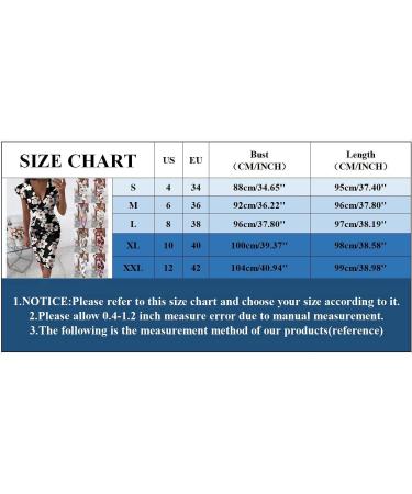 Briskyry Women's Summer V-Neck Floral Business Dresses | Elegant Festival & Party Dresses with Ruffled Hem - Vintage Style L Black - Buy Online on GoSupps.com