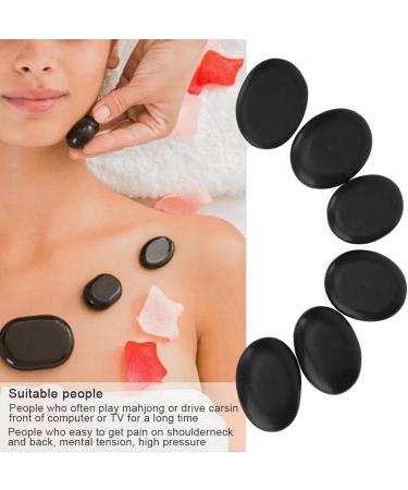 Hot Stone Massage Set - Energy Healing Body Therapy Stones for Home Spa Relaxation - Buy Online on GoSupps.com