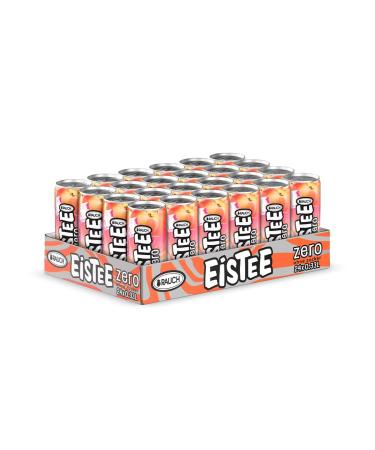 Smoke etee Zero Peach - Refreshing Sugar-Free Iced Tea | Low-Calorie Peach Flavor | 24x 330ml Cans | Perfect for Tea Lovers & Thirst Quenchers - Buy Online on GoSupps.com