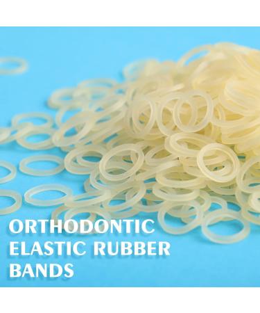 500PC Orthodontic Rubber Bands for Braces - Elastic Teeth Bands & Wax | Best Quality for Perfect Smile - Buy Online on GoSupps.com