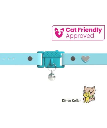 Kittyrama Cat & Kitten Neck Bands - Breakaway Hypoallergenic & Comfortable | As Seen in Vogue | Veterinarian Approved - Shop Now! - Buy Online on GoSupps.com