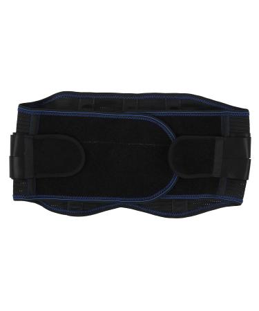 Lumbar support breathable waist support belt lumbar steel plate adjustable lower back support for herniated disc exercise load (m)