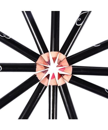 Bexdug 12 Colors Waterproof Lip Liner Set - Long Lasting Fashion Lipstick Palette - Buy Online on GoSupps.com