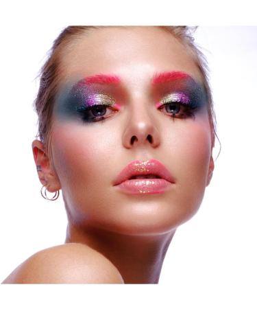 Stargazer UV Glitter Shaker Yellow. Cosmetic glitter powder for use on the eyes lips face body hair and nails. UV Yellow - Buy Online on GoSupps.com
