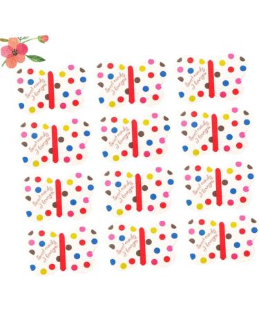 Zerodeko Kids' Party Supplies 100pcs Lollipop Decoration Packaging Decoration Card Lollipop Card Message for Lollipop Cartoon Decorative Card Kids Party Supplies - Buy Online on GoSupps.com