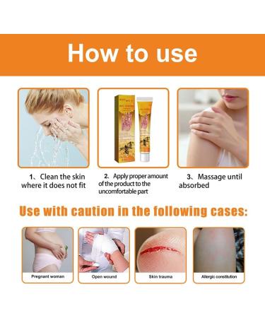 LONGLUAN Youth Bee Venom Anti-Itch Psoriasis Treatment Cream - 2Pcs Set | Soothing & Moisturizing Formula for All Skin Types - Buy Online on GoSupps.com