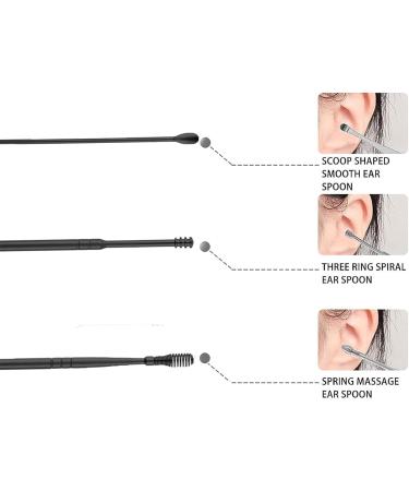 Pleteffect Ear Pleteffect Pleteffect Ear Cleaner Pleteffect Ear CleaningEarwax Cleaner Tool Set Portable Ear Cleaning Kit The Most Professional Ear Cleaning Master in Green - Buy Online on GoSupps.com