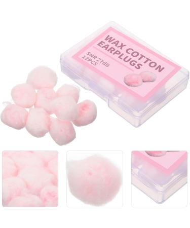 Mobestech 12pcs Wax Cotton Earplugs - Noise Cancelling Ear Plugs for Sleep & Travel Paraffin Wax Earbud Inserts for Airplane Noise Reduction - Buy Online on GoSupps.com