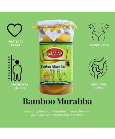 Dalal Homemade Bamboo Murabba Helps Increasing Height Growth | Bans Ka Murabba 800 gm Pack | Bamboo Shoots Murabba Good for Health - Buy Online on GoSupps.com