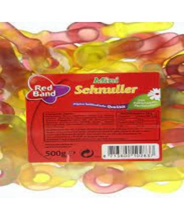 Red Sachet de ruban bonbons Sucette pack de 12 (12 x 500 g) - Buy Online on GoSupps.com