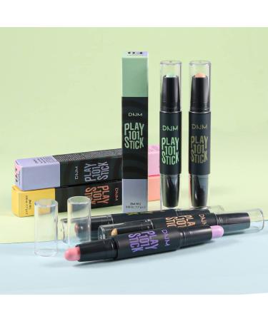 10 Colors Dual-Ended Highlight and Contour Stick - Color Corrector Concealer Contouring Makeup Wonder Stick - Buy Online on GoSupps.com