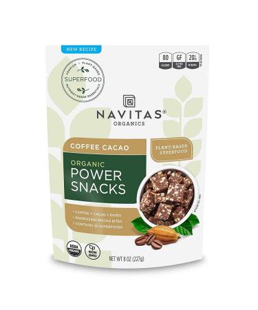 Navitas Organics Organic Power Snacks Coffee Cacao 8 oz (227 g)