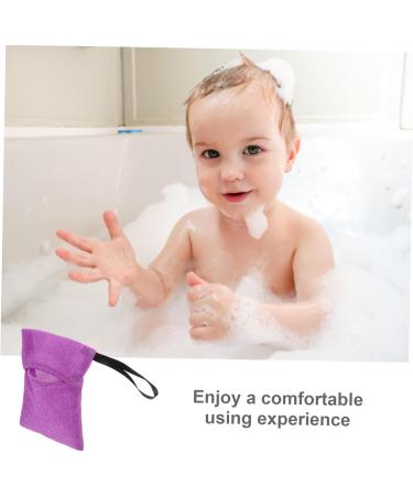 VINTORKY Soap Pouch for Shower Nylon Bar Soap Scrubber Pouch Soap Bags Purple Bar Soap Scrubber - Buy Online on GoSupps.com