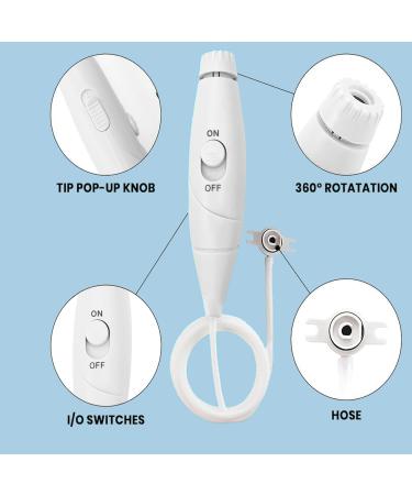Replacement Hose & Handle for Waterpik Flossers | Compatible with WP-100 WP-300 WP-660 WP-662 WP-670 WP-672 WP-900 - International Shipping Available - Buy Online on GoSupps.com