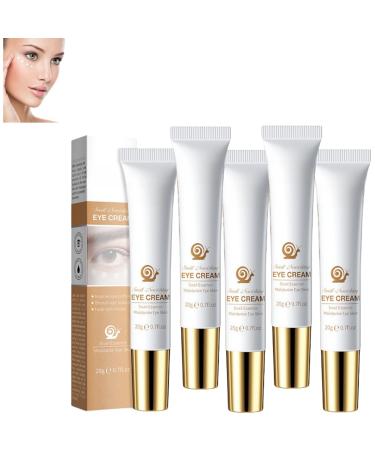2024 New Radiant Eye Cream Infused with Snail Mucin, Snail Mucin Eye Cream, Moisturizing and Nourishing Eye Cream, Anti-Wrinkle Eye Cream a