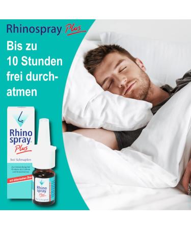 Rhinospray Plus - Instant Relief for Runny Nose & Sinus Inflammation | Tramazoline & Essential Oils | 2 x 10ml - Buy Online on GoSupps.com