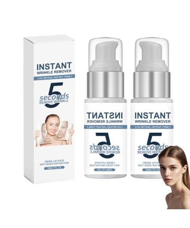 Lot de 2 cr mes lifting instantan es anti-rides 2025 r tino de 2025 hydratant en profondeur claircissement des taches sombres lasticit accrue de la peau essences de lifting anti-rides pour
