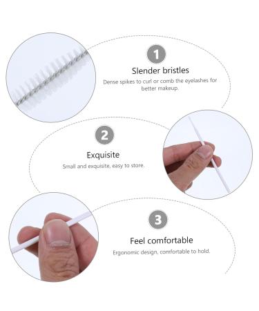 NOLITOY 30pcs Cotton Lash Brush Set - False Lash & Mascara Tools for Perfect Lashes | Eyelash Brush & Brow Tool | International Shipping Available - Buy Online on GoSupps.com