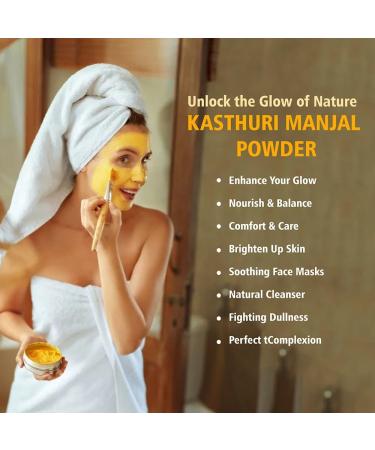 Hebhac Herbals Poudre de curcuma sauvage Kasthuri pour soins de la peau et du visage | Poudre de curcuma sauvage | Curcuma Aromatica | Poudre de qualit cosm tique pour le visage et la peau 100 g (Lot de 1) - Buy Online on GoSupps.com