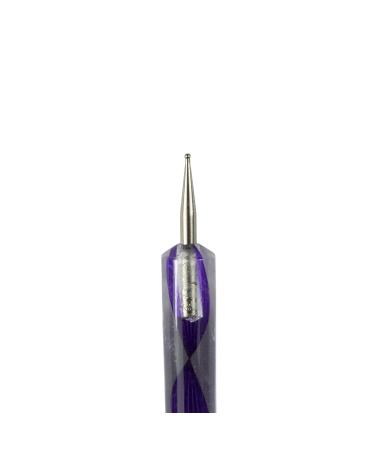 Buy N&BF 5x Nail Art Dotting Tools Lila - Double Tip Swirl Tool Set for Strass Mosaik & More | Professional Nail Studio Quality - Buy Online on GoSupps.com