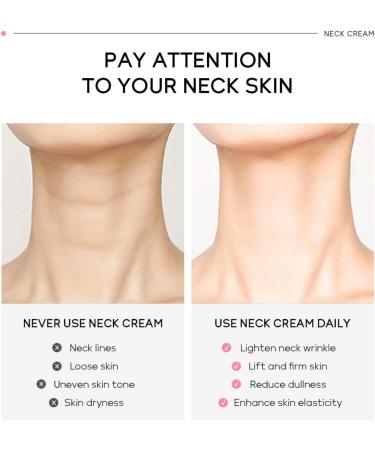 Neck Firming Cream Anti Wrinkle Neck Cream Neck Firming And Tightening Firming Neck Cream For Women Neck Tightening Lifting Sagging Skin 60ml - Buy Online on GoSupps.com