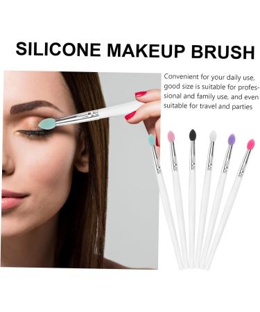 DOITOOL 18 Pcs Eye Shadow Brush Makeup Brush Foam Brush Eyeshadow Brush for Make-up Silicone Brush Make up - Buy Online on GoSupps.com