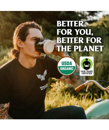 Death Wish Coffee Medium Roast 16OZ - Buy Online on GoSupps.com