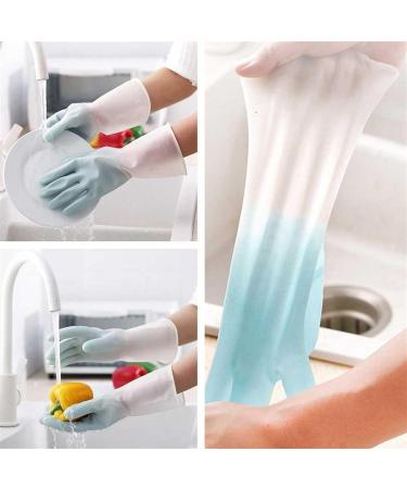 Dishwashing Gloves Kitchen Dishwashing Gloves Durable Household Dishwashing Gloves Rubber Gloves Washing Bowls Gloves Tools - Buy Online on GoSupps.com