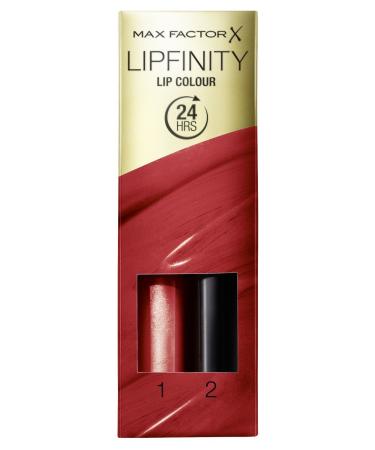 Max Factor 3 x Max Factor Lipfinity Lipstick Two Step New In Box - 120 Hot