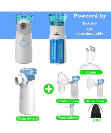 Portable Mesh Nebulizer for Adults - Ideal for Travel and Home Use - Buy Online on GoSupps.com