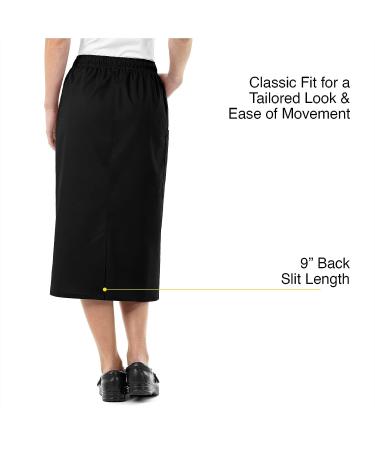 WonderWink Women's Pull on Cargo Skirt - Large Black - Buy Online on GoSupps.com