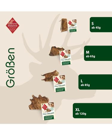 Buy Chronobalance XXL Chewing Toy for Dogs | 100% Natural Antlers | Dental Care & Nutrients | International Shipping - Buy Online on GoSupps.com