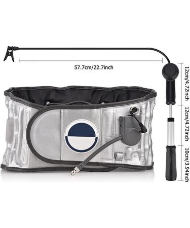 RKXKJ Inflatable Waist Support - Adjustable Lumbar Spine Protection with 2 Temperature Levels for Hot Moxibustion Physiotherapy - Buy Online on GoSupps.com