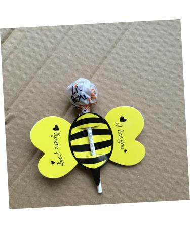 ABOOFAN 100pcs Lollipop Decoration Lollipop Card Packaging Decoration Card Decorative Card Message for Lollipop Decorate Lollipop As Shown 8.50X5.50X0.20CM - Buy Online on GoSupps.com