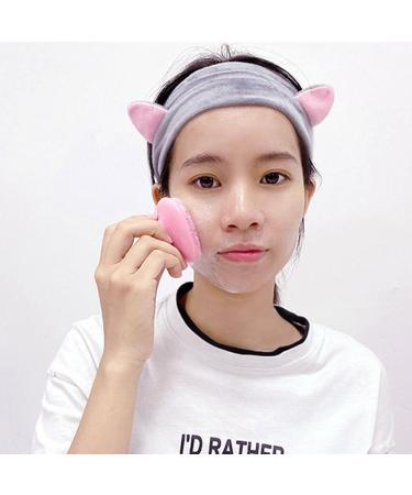 Dajidafu Facial Cleansing and Beauty Brush with Anti-Slip Handle Soft Hanging Hole and Easy to Clean Silica Gel Blue - Buy Online on GoSupps.com
