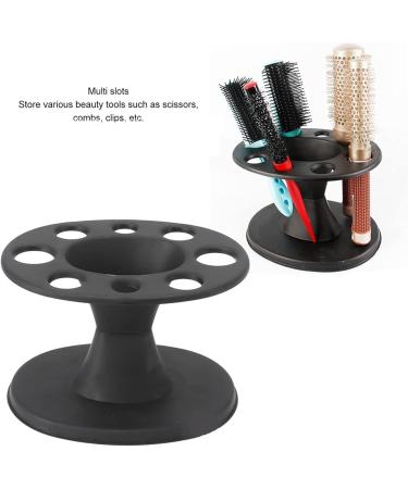 Koanhinn 2X Hair Brush Holder Round Hair Brush Comb Holder Display Rack Hair Styling Brush Stand Hairdressing Tool Shelf - Buy Online on GoSupps.com
