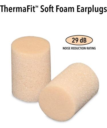 Mack's ThermaFit Soft Foam Earplugs 40 Pairs - Comfortable Sleep, Snoring, Work, Travel & Events - Buy Online on GoSupps.com