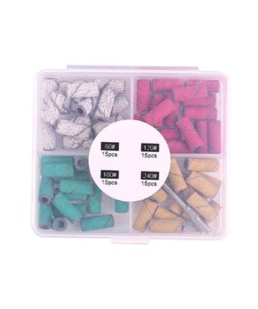 YOXIER Manicure Pedicure Tools Nail Shaping Set with Precision 1 Box Professional Drill Bit for Precise Polishing Gel Manicures G